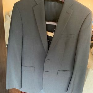 EUC Slim Fit Calvin Klein Charcoal Suit